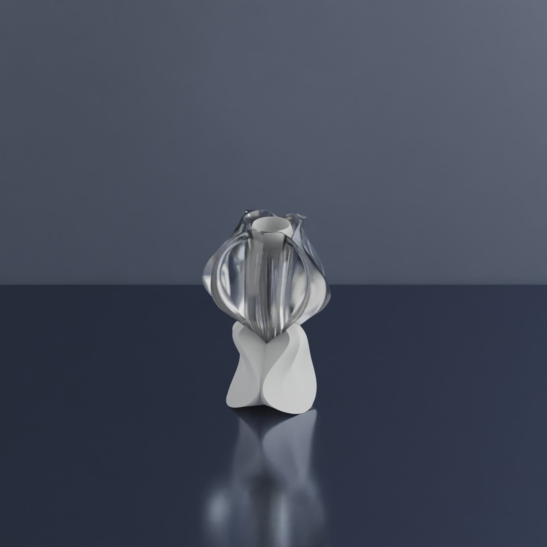 IRIS LAMINA mini - lampe à poser - blanche