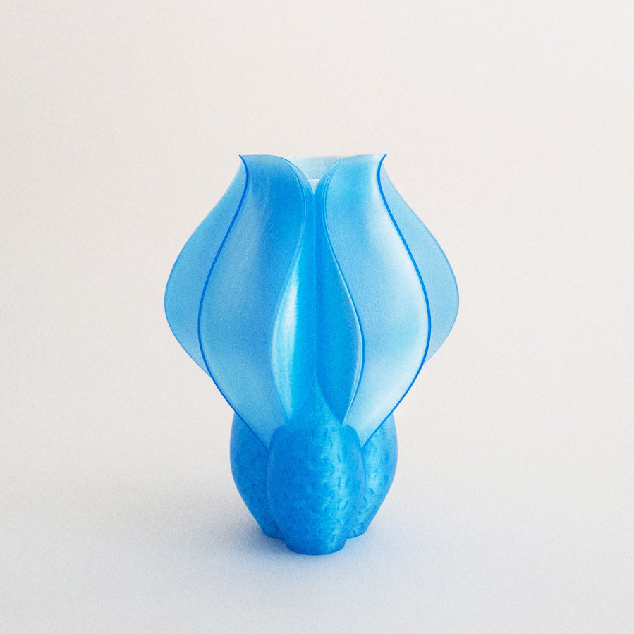 IRIS BULBILIS mini - vase - bleu