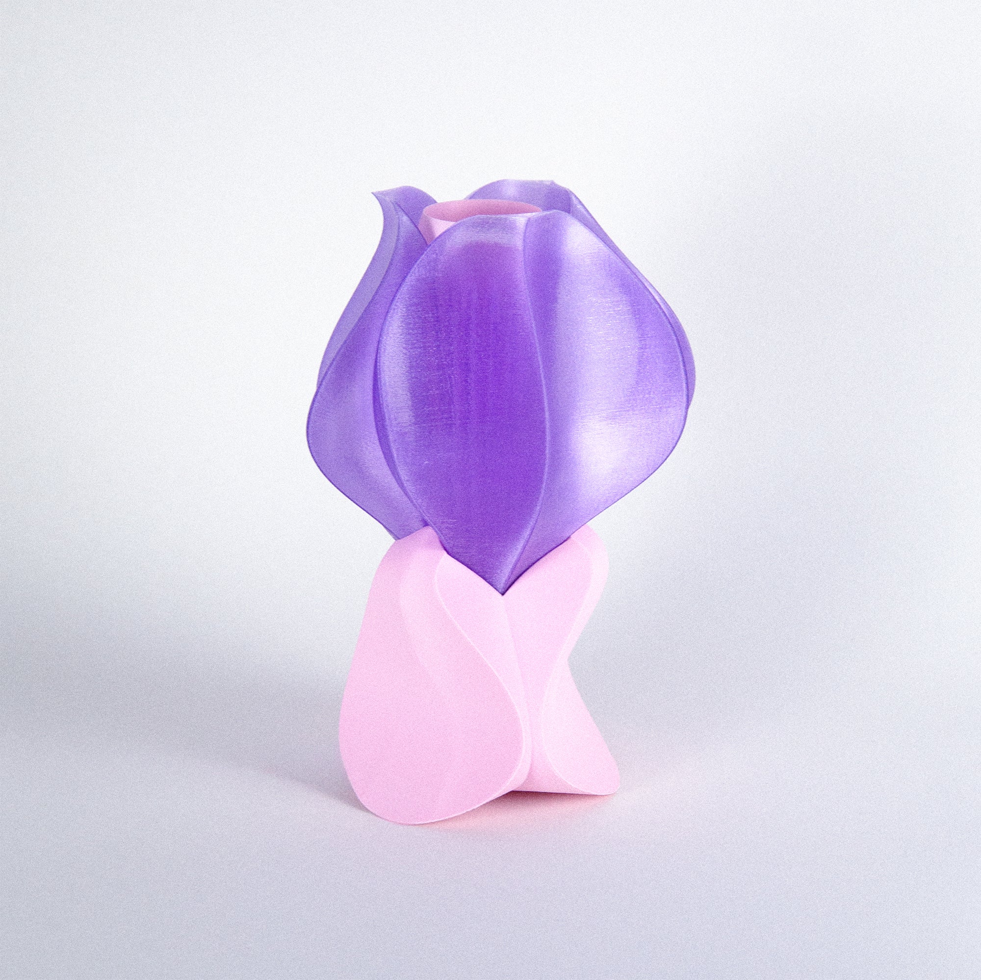 IRIS LAMINA mini - lampe à poser - violette / rose