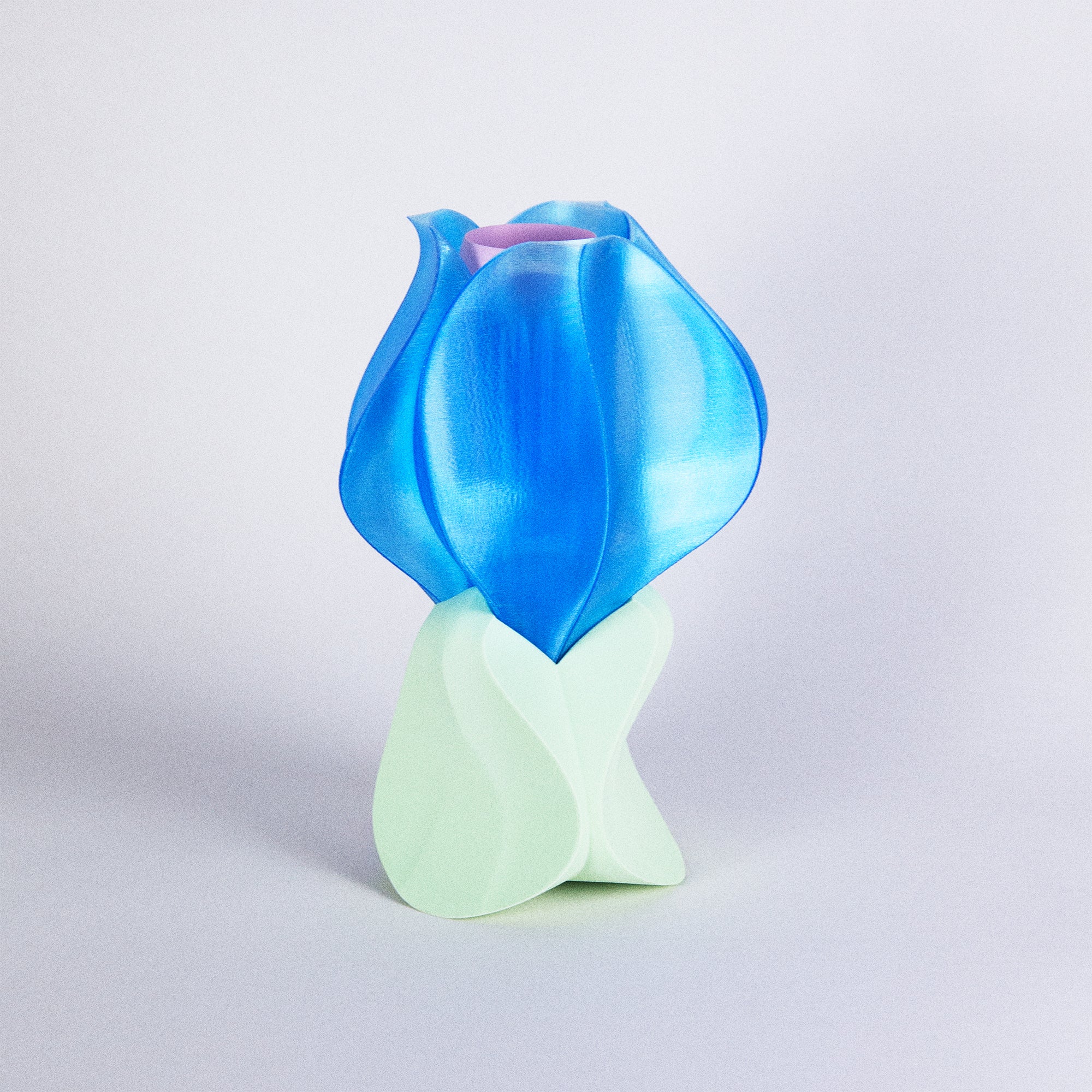 IRIS LAMINA mini - lampe à poser - bleue / verte