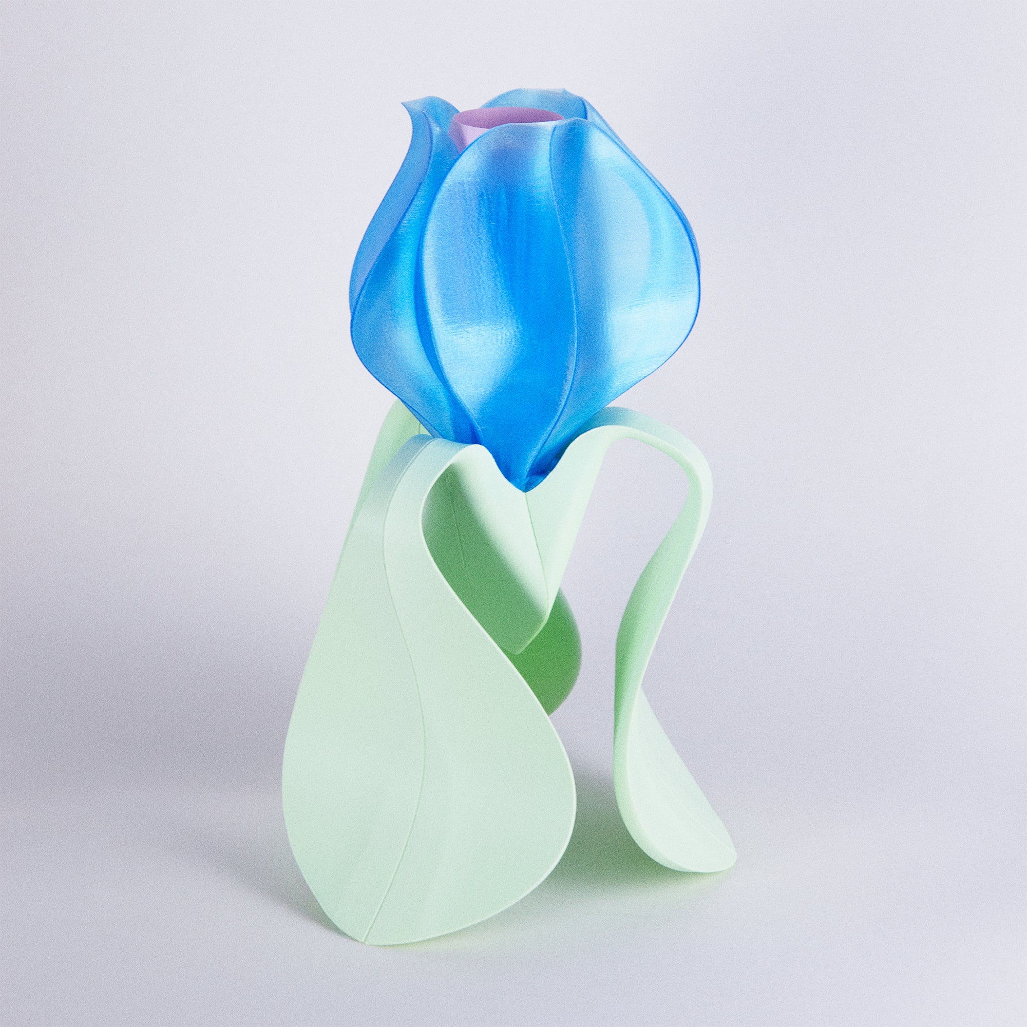 IRIS LAMINA - lampe à poser - bleue / verte