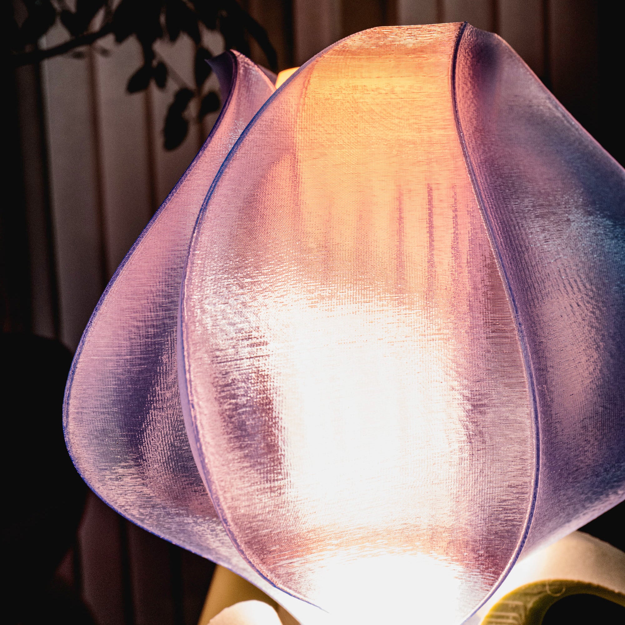 IRIS LAMINA - lampe à poser - bleue / verte