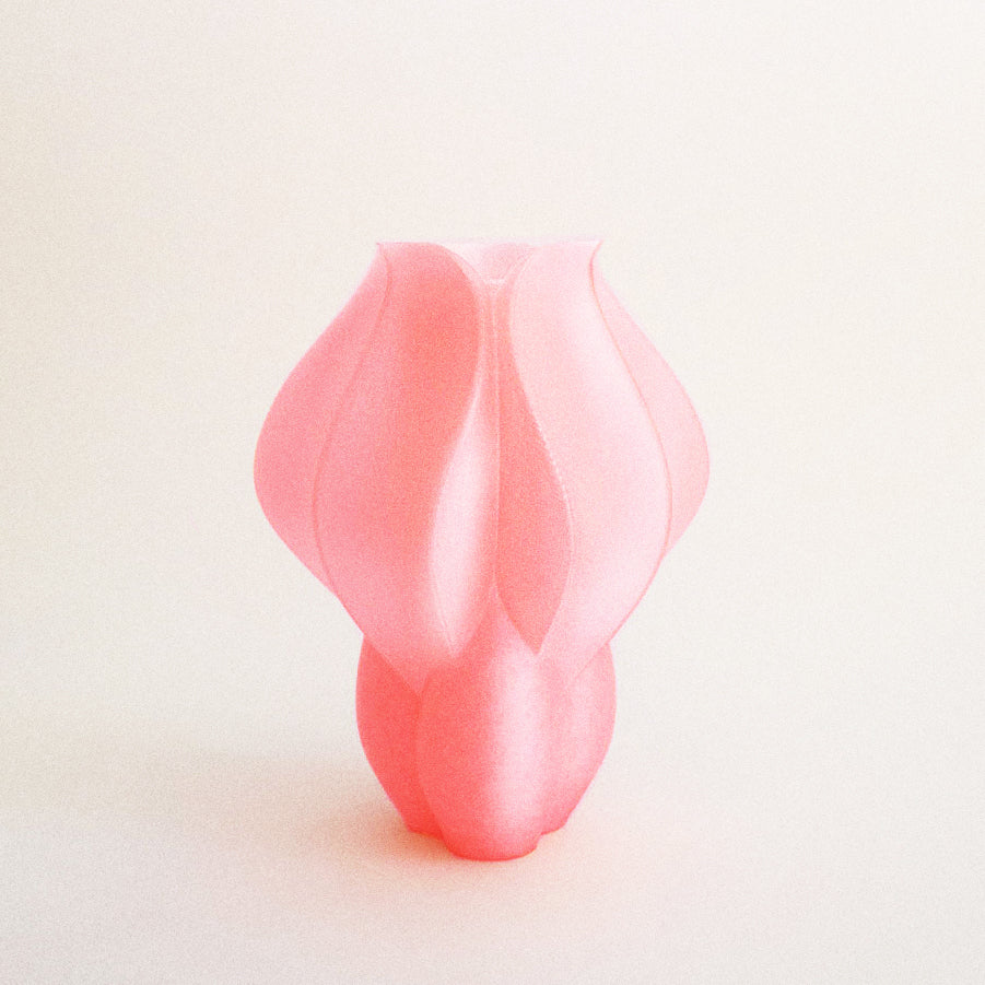 IRIS BULBILIS mini - vase - pêche