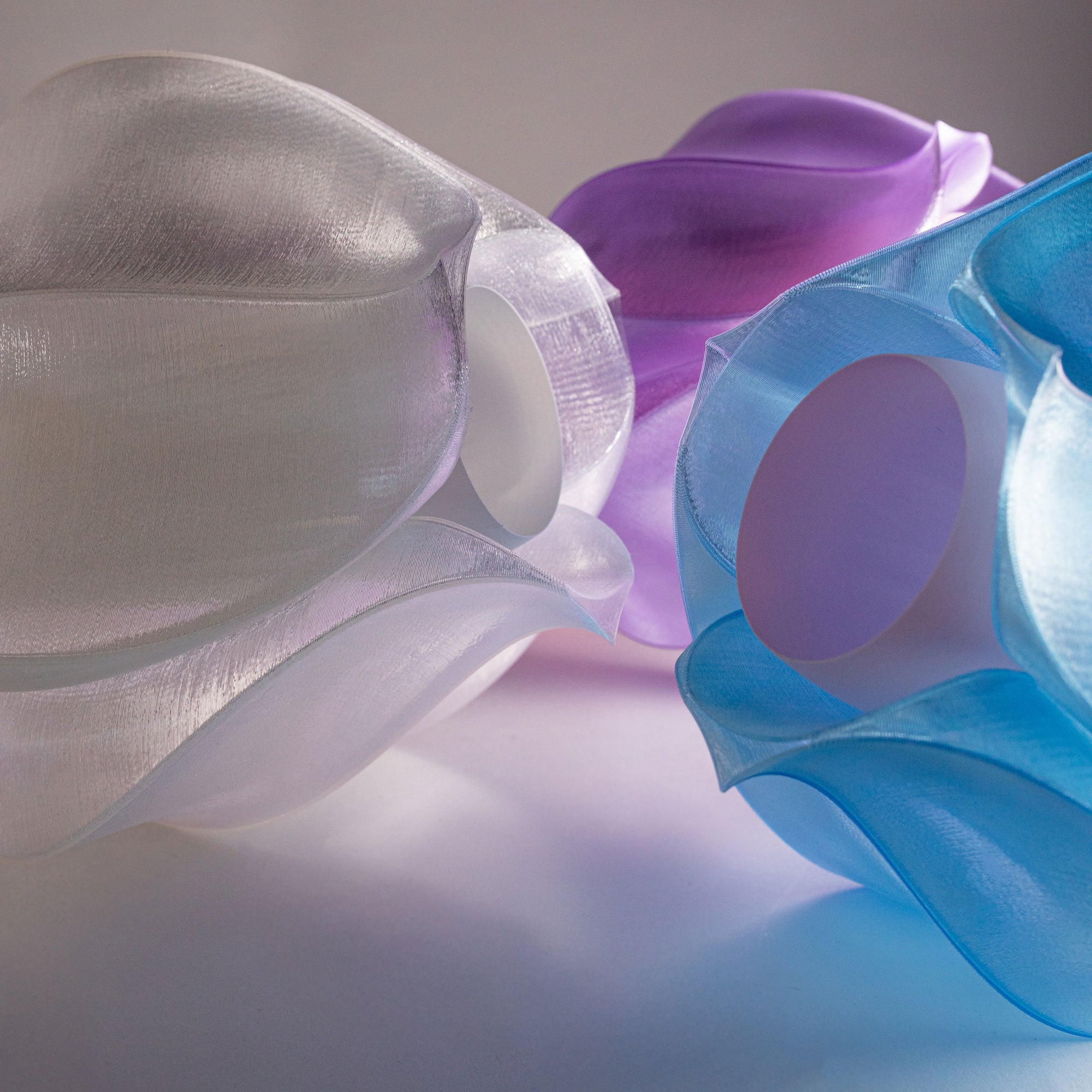 IRIS LAMINA - abat-jour - blanc