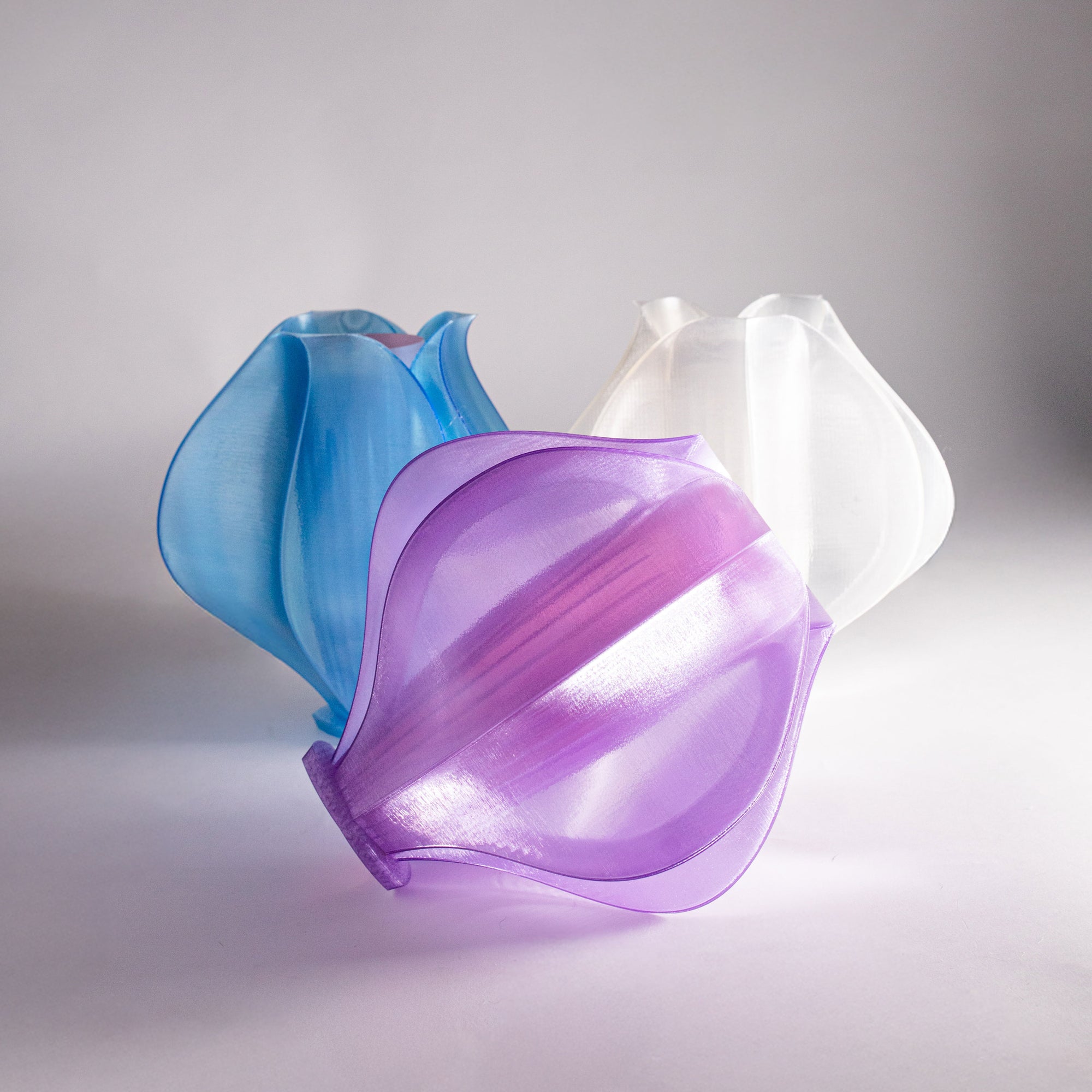 IRIS LAMINA - abat-jour - blanc