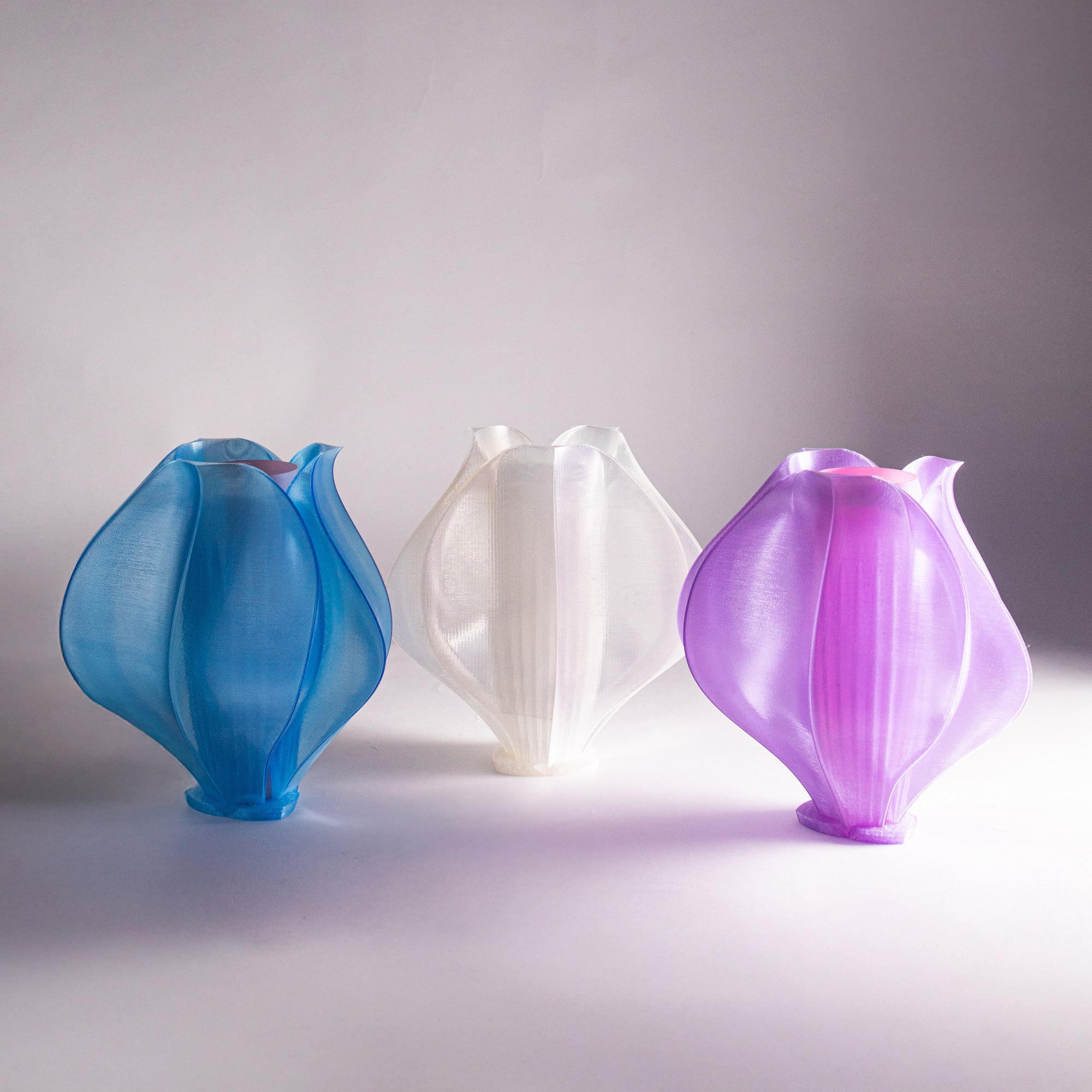 IRIS LAMINA - abat-jour - blanc