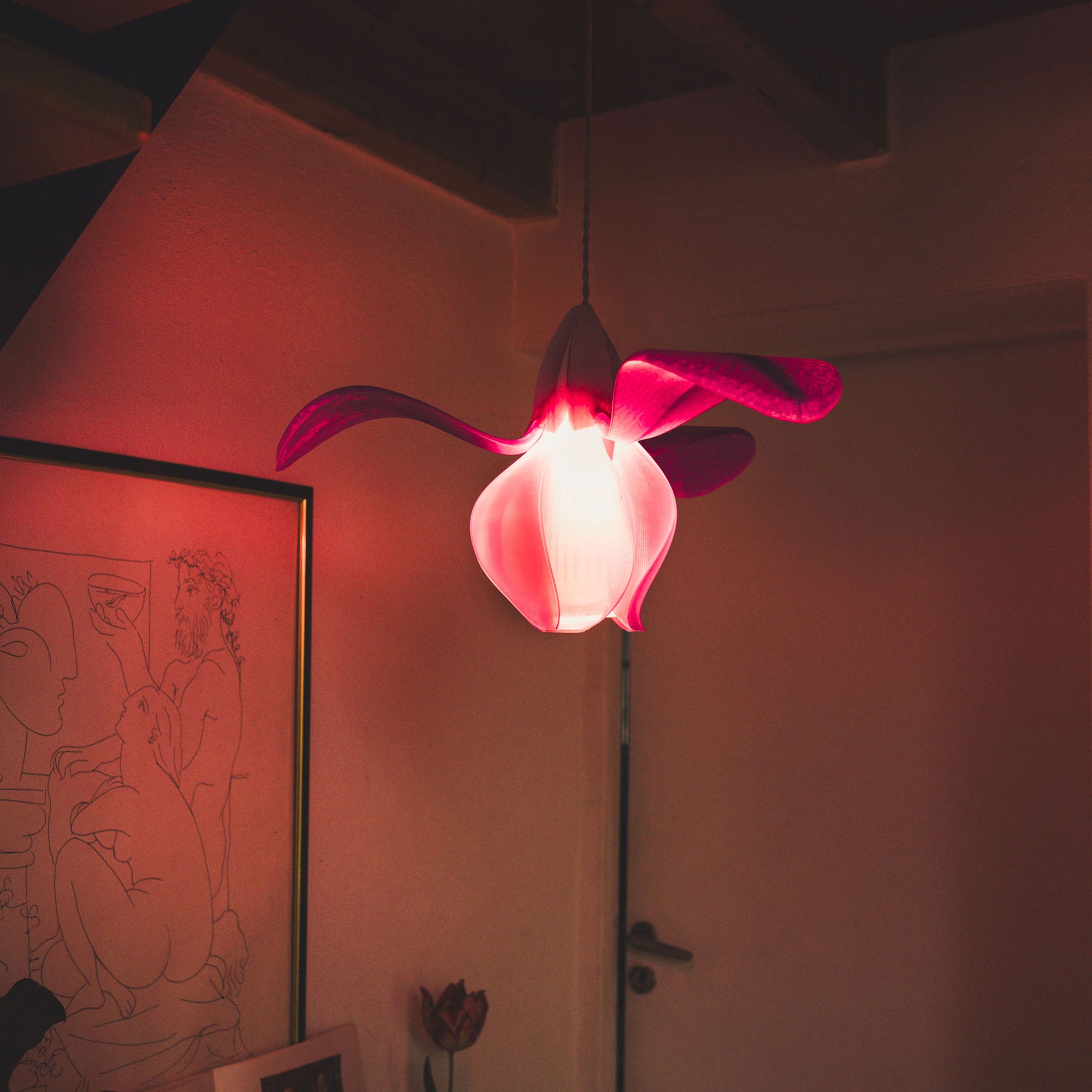 IRIS FILAMENTUM - suspension - blanche