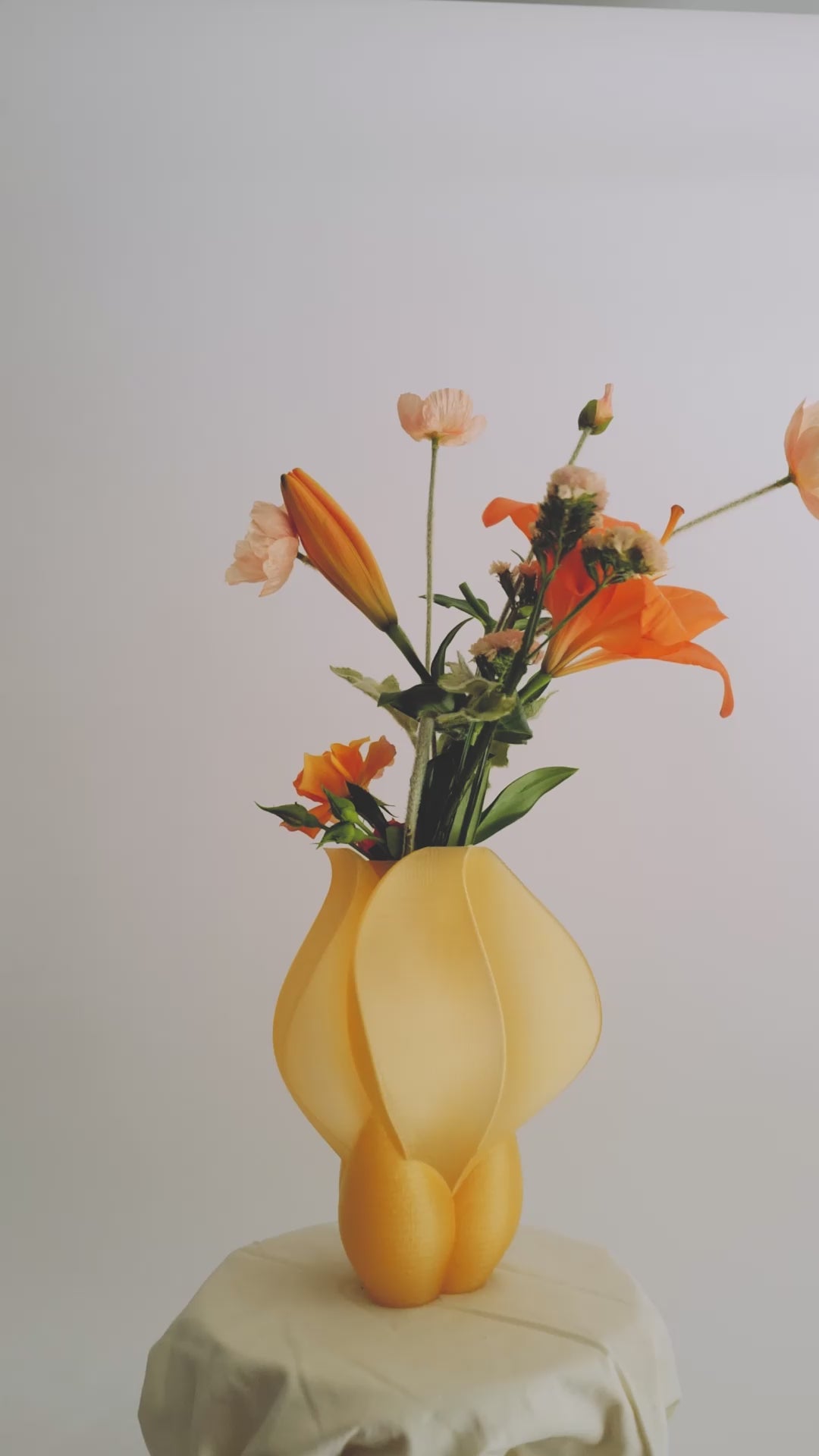 IRIS BULBILIS - vase - jaune