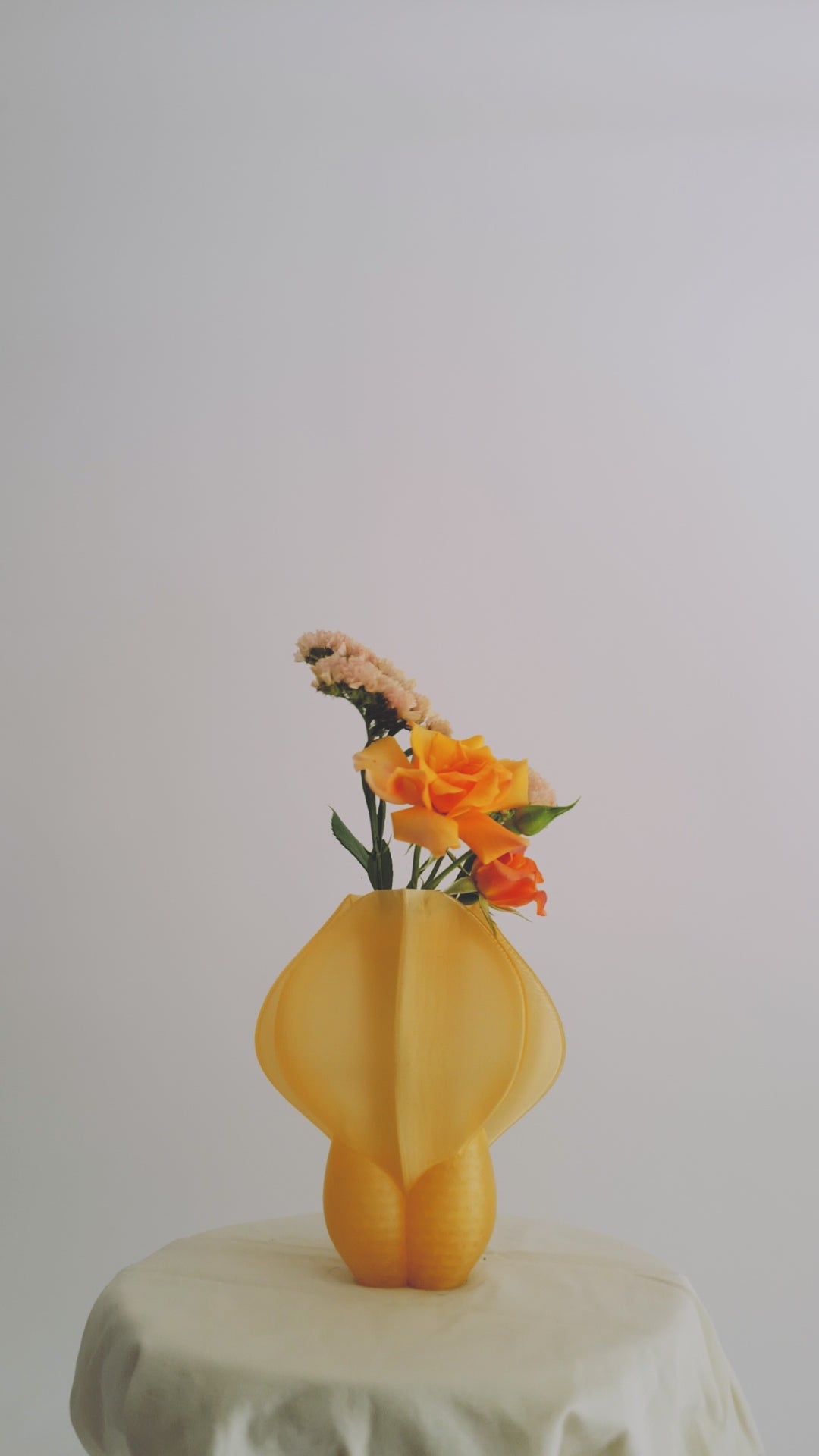 IRIS BULBILIS mini - vase - jaune