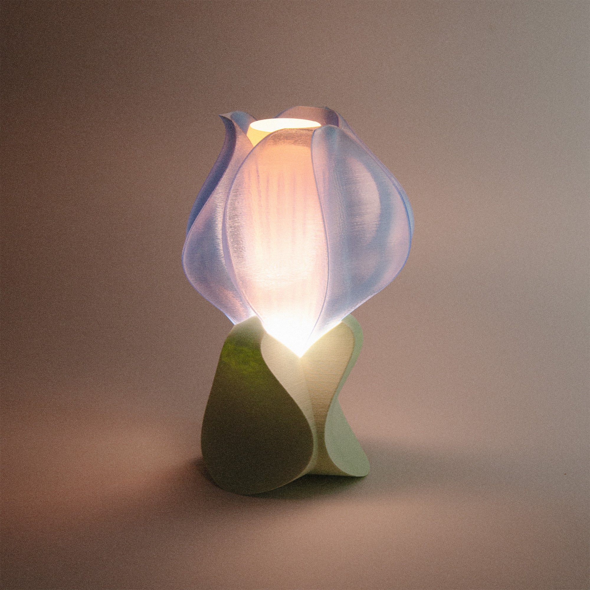 IRIS LAMINA mini - lampe à poser - bleue / verte