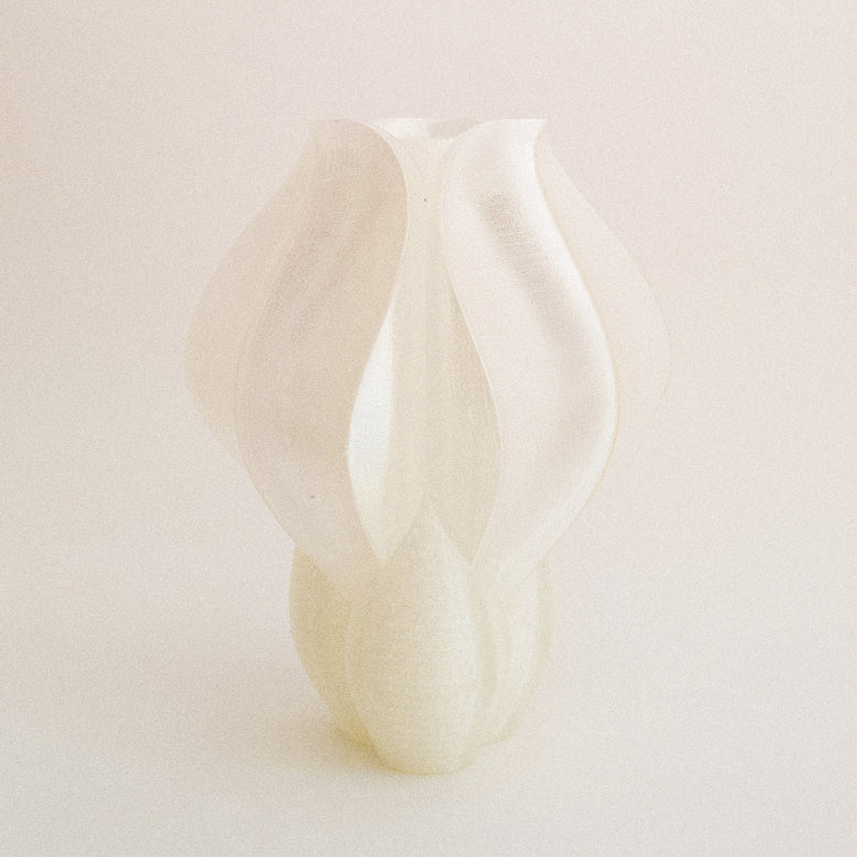 IRIS BULBILIS - vase - blanche